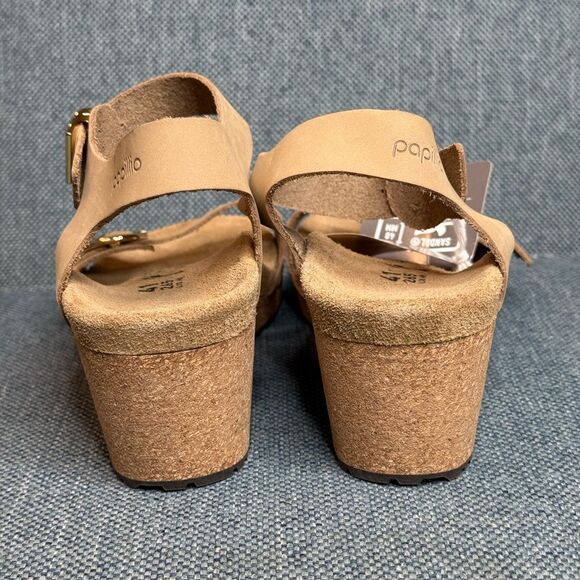 Birkenstock SOLEY Sandcastle Wedge Sandals shoes women size 10 - Picture 6 of 9